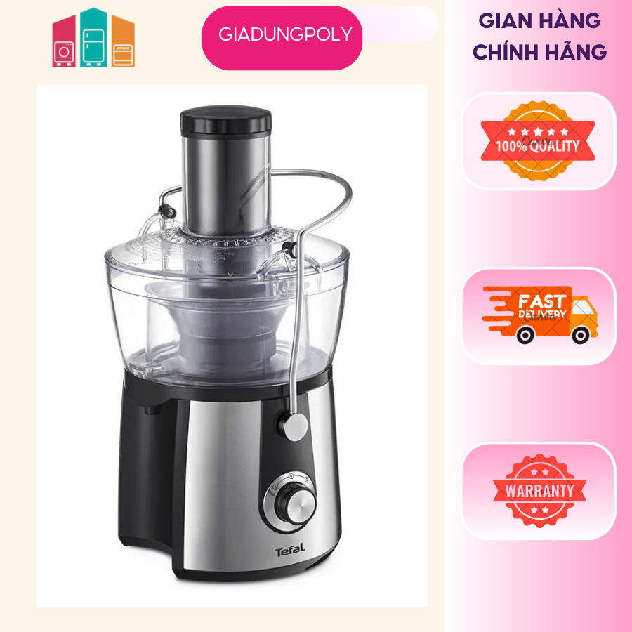 máy ép hoa quả chậm Tefal